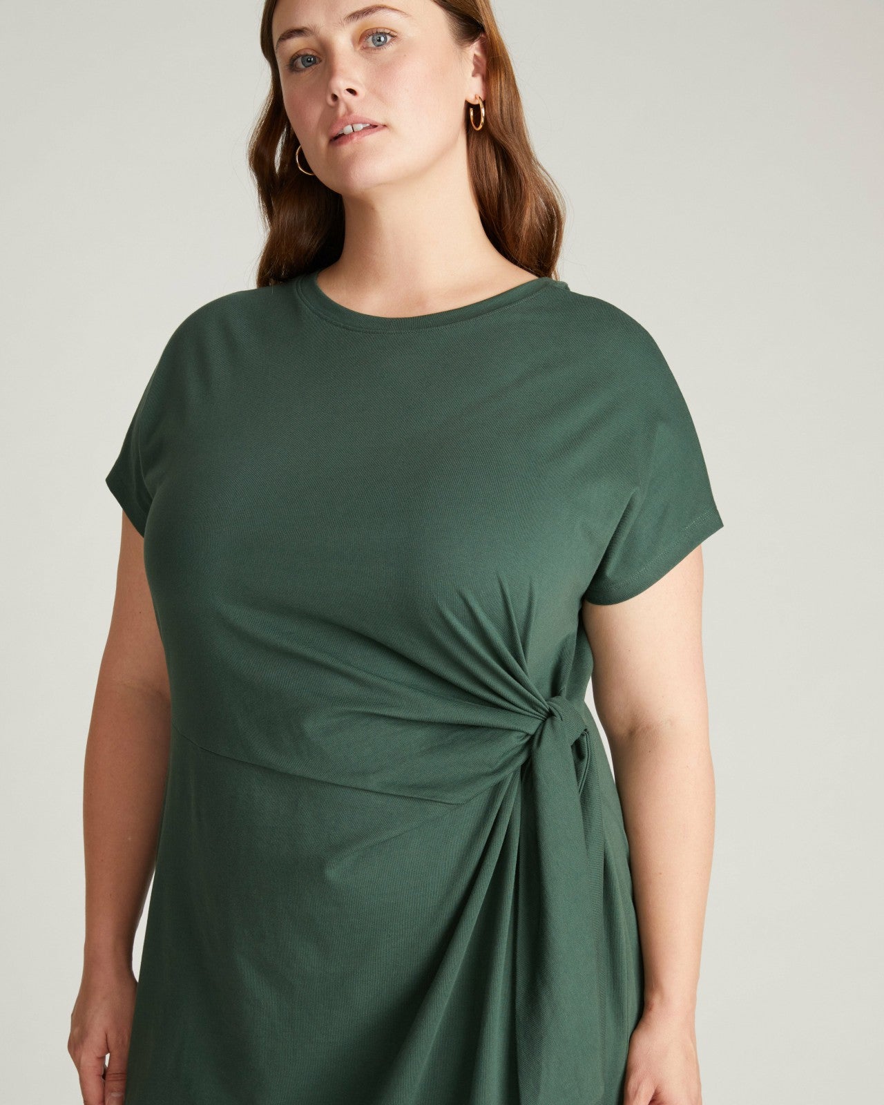 Crescent Breton Stripe Knot Dress - Universal Standard