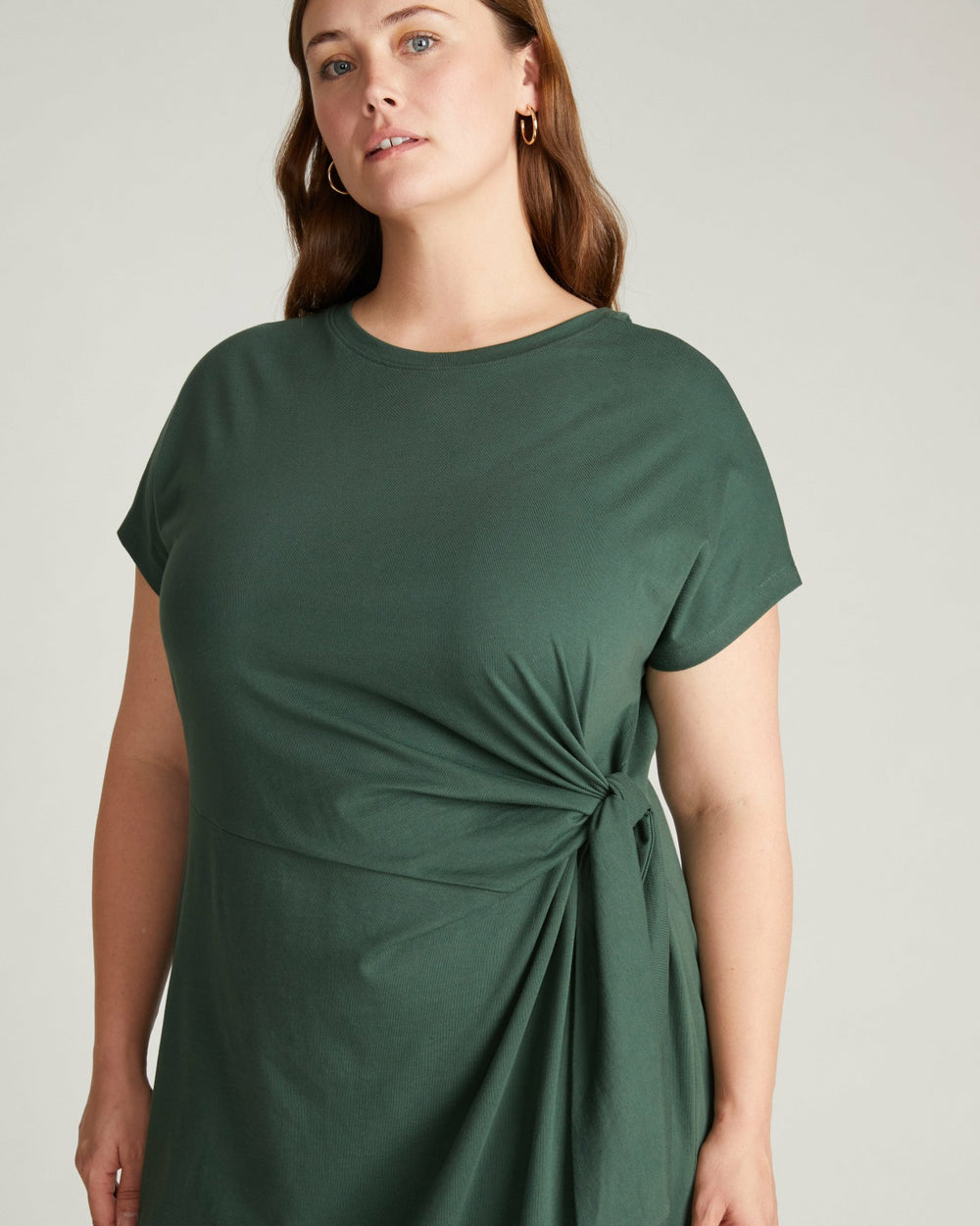 Crescent Breton Stripe Knot Dress - Universal Standard