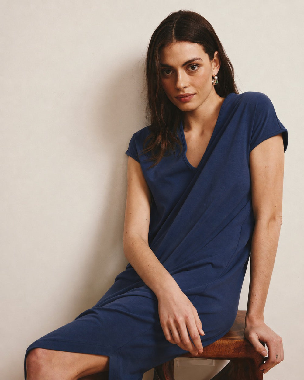 Iconic Geneva V-Neck Dress - Universal Standard