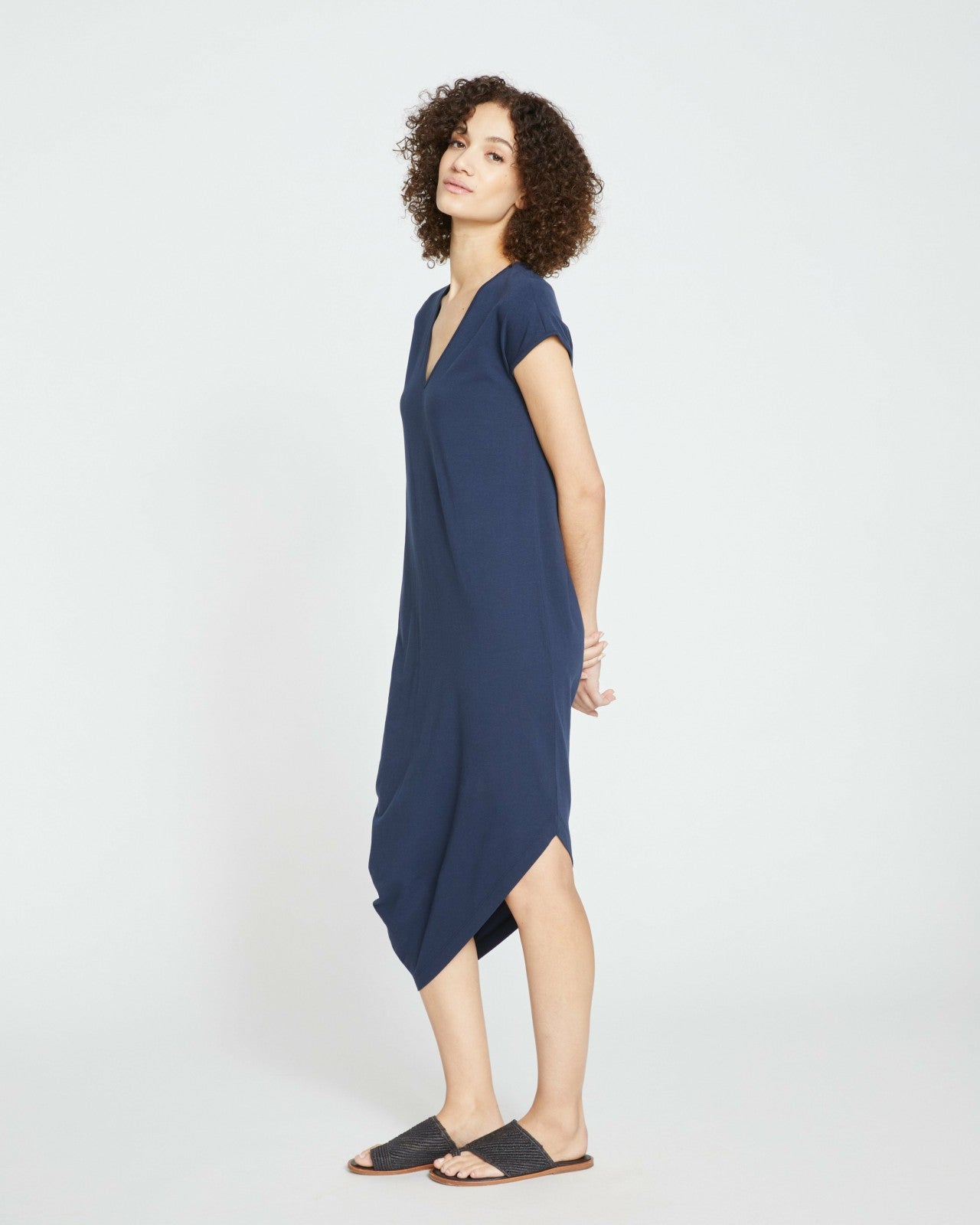 Iconic Geneva V-Neck Dress - Universal Standard