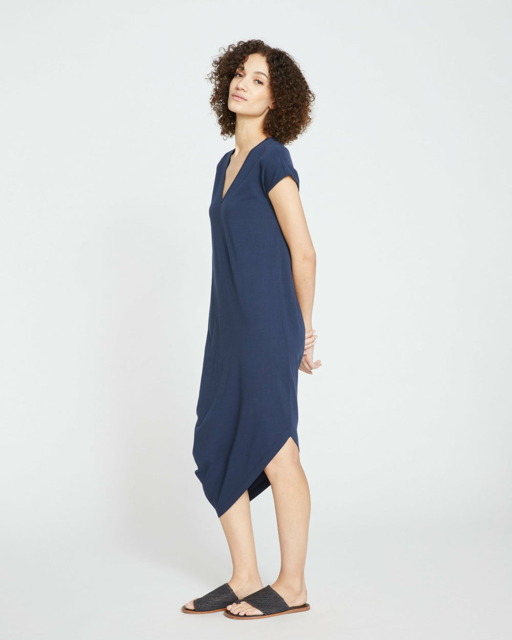 Iconic Geneva V-Neck Dress - Universal Standard