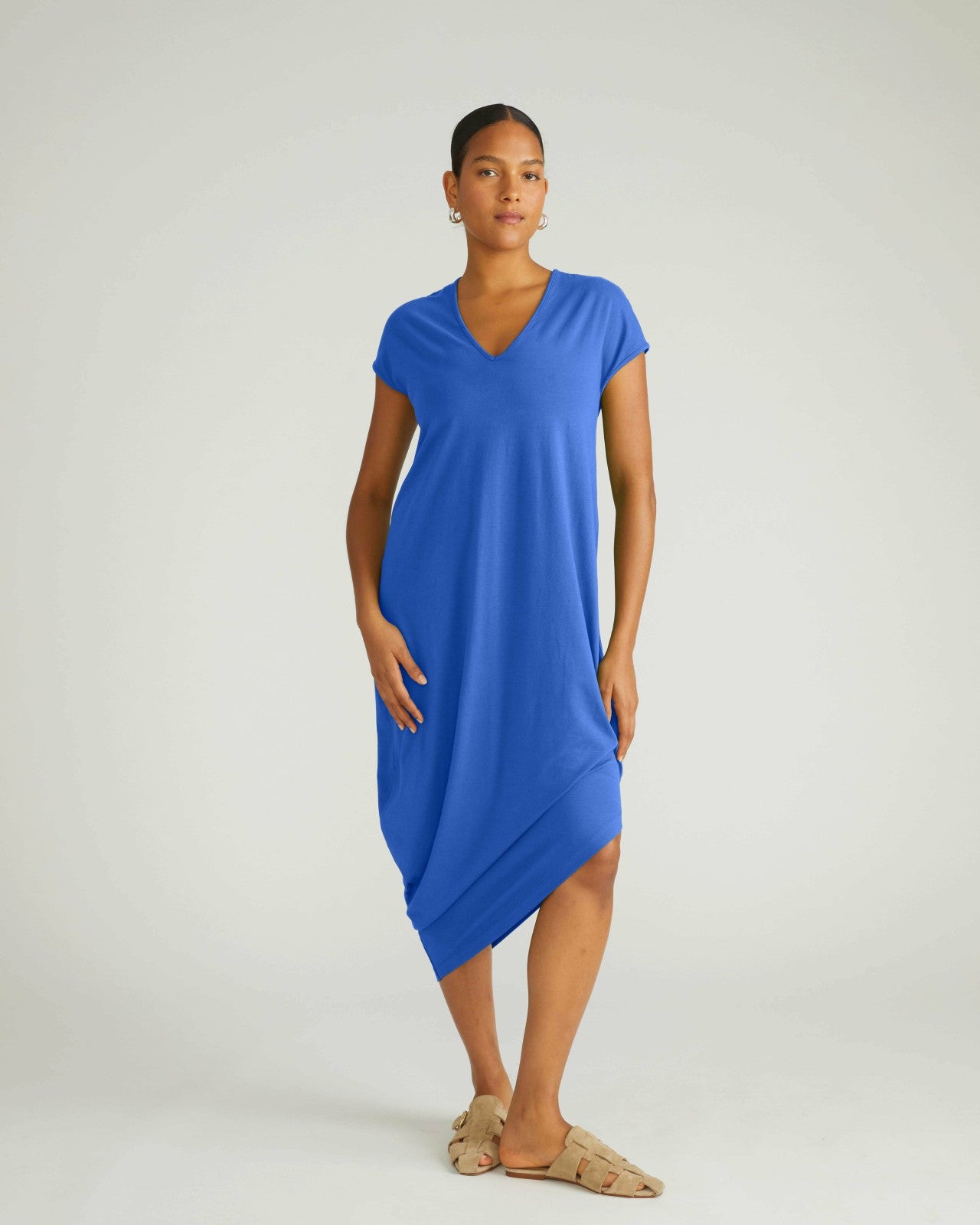 Iconic Geneva V-Neck Dress - Universal Standard