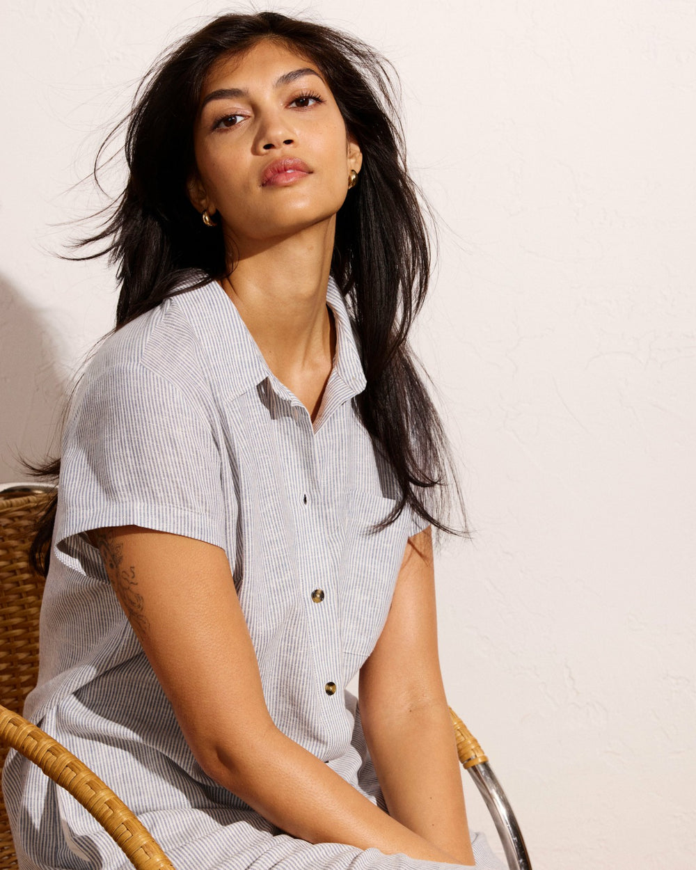 Dune Linen Blend Shirtdress - Universal Standard
