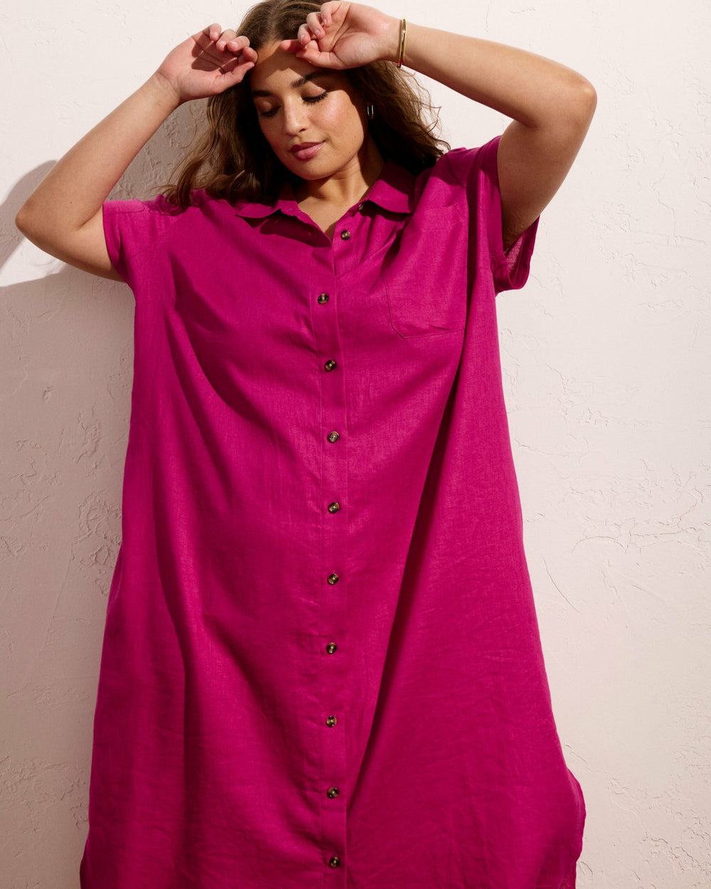 Dune Linen Blend Shirtdress - Universal Standard