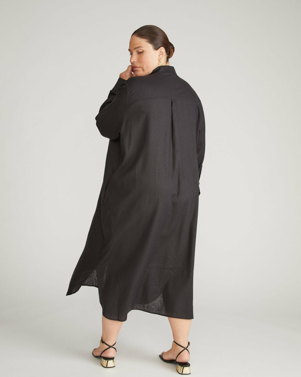 Odeon Linen Blend Shirtdress - Universal Standard