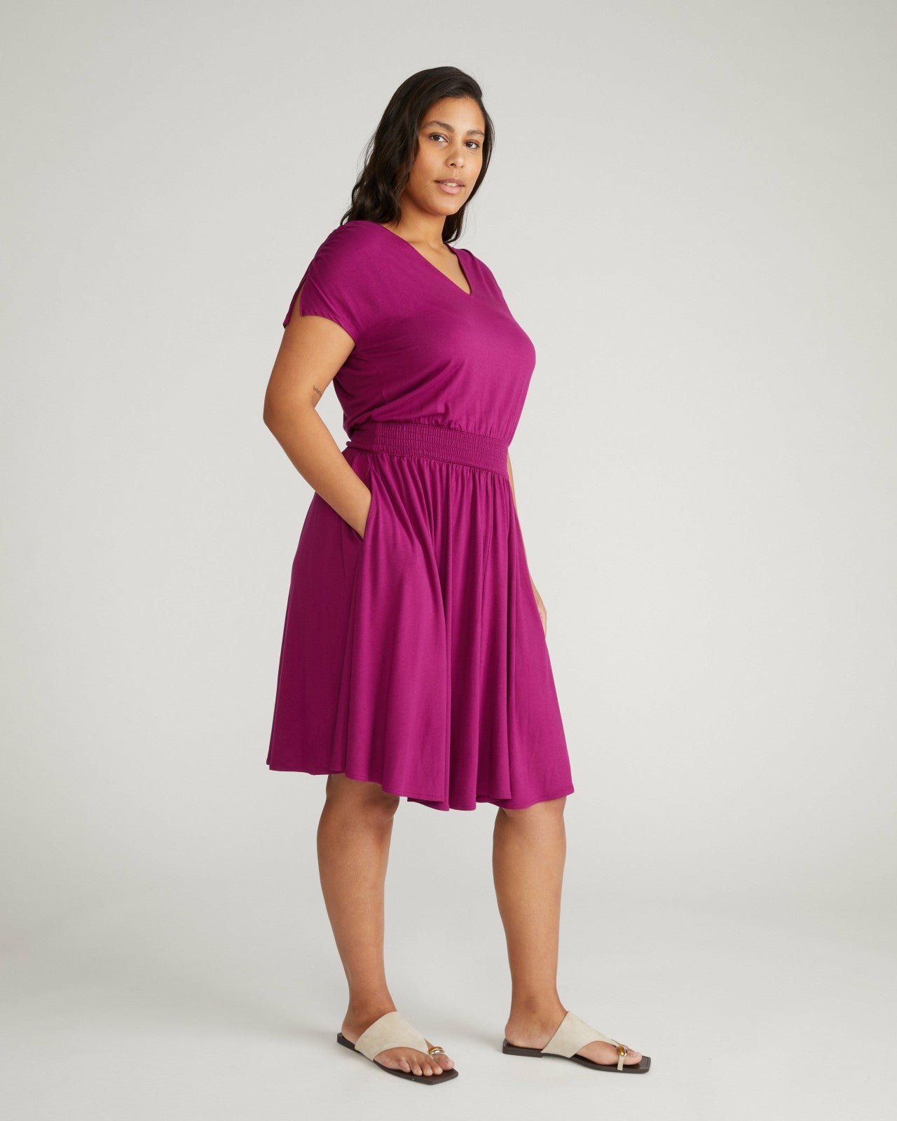 Minetta Liquid Jersey Dress - Universal Standard