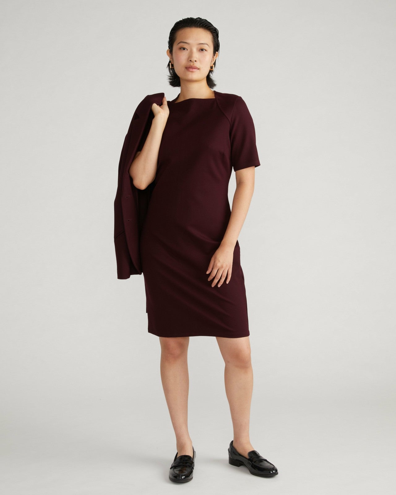 Envelope Neck Ponte Dress - Universal Standard