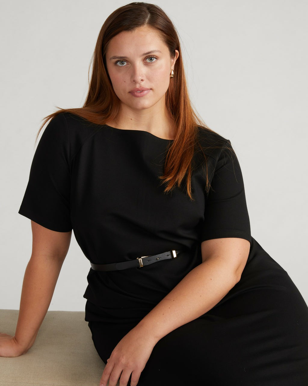 Envelope Neck Ponte Dress - Universal Standard