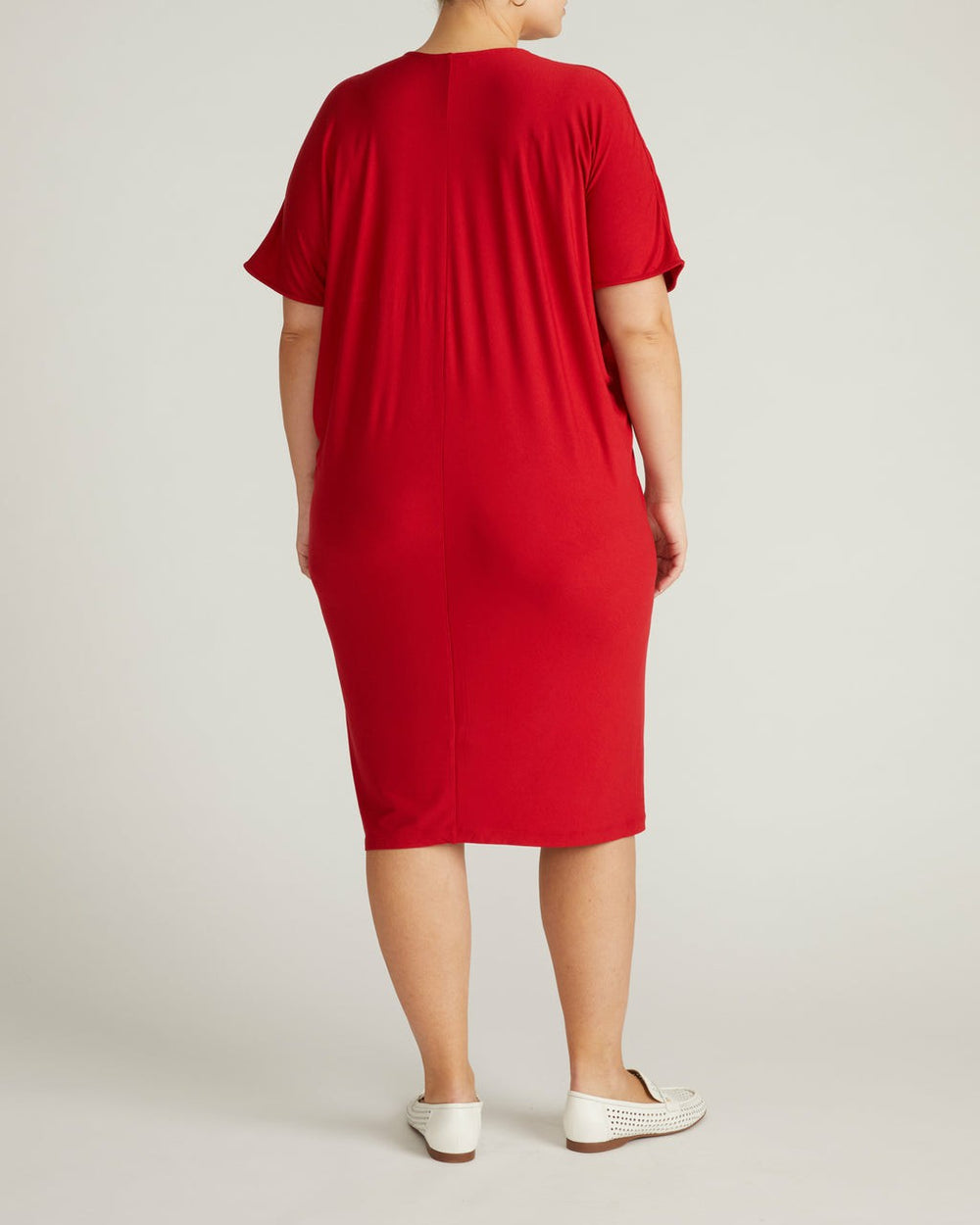 Teresa Liquid Jersey V-Neck Dress - Universal Standard