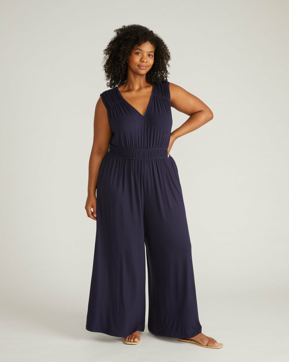 Zoey Liquid Jersey Jumpsuit - Universal Standard