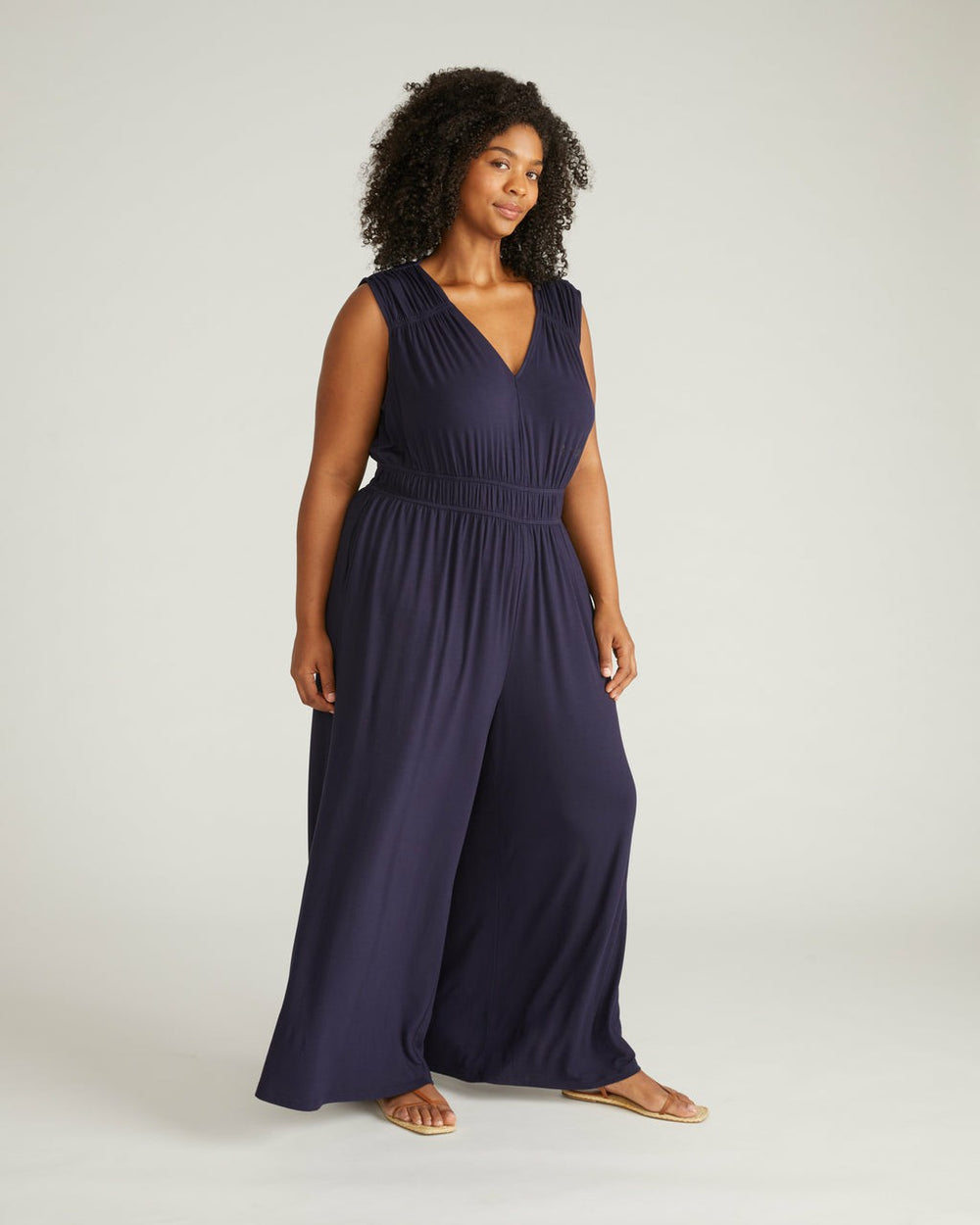 Zoey Liquid Jersey Jumpsuit - Universal Standard