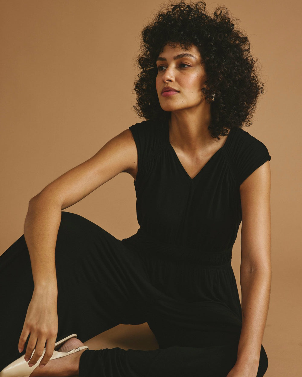Zoey Liquid Jersey Jumpsuit - Universal Standard