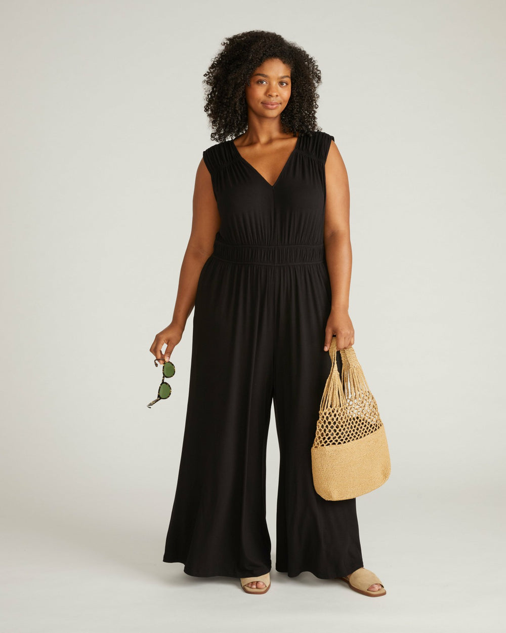 Zoey Liquid Jersey Jumpsuit - Universal Standard