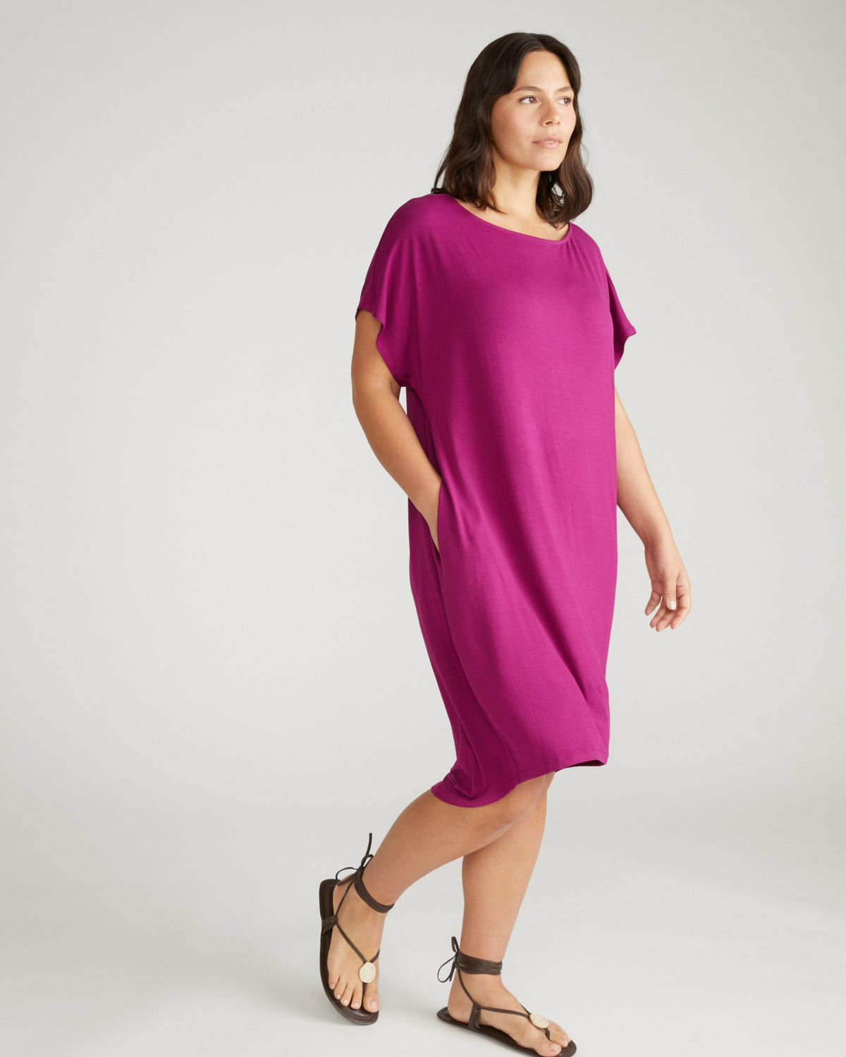 Helen Liquid Jersey Shift Dress - Universal Standard