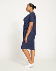 Teresa Liquid Jersey V-Neck Dress - Universal Standard