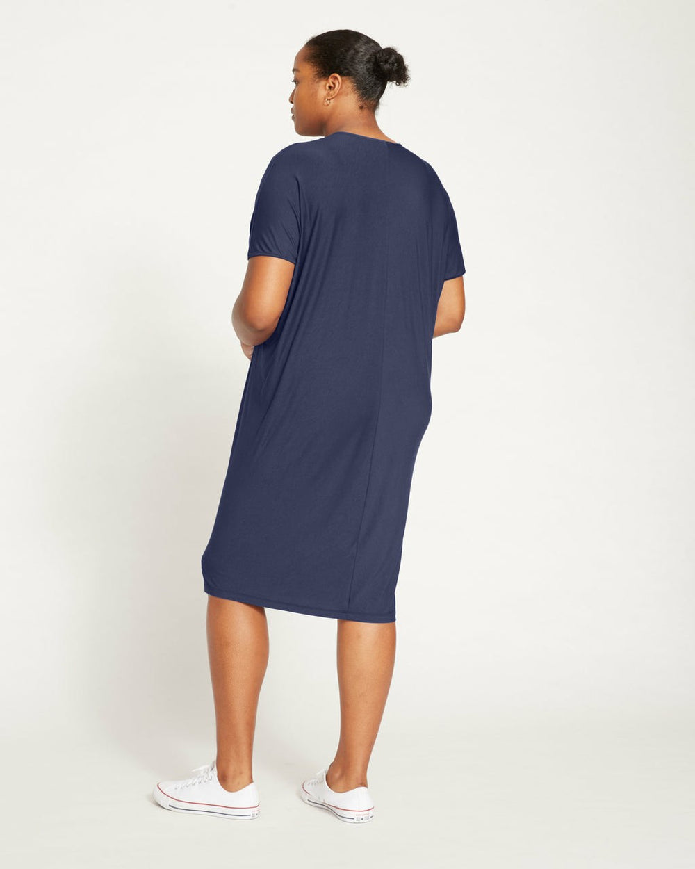 Teresa Liquid Jersey V-Neck Dress - Universal Standard