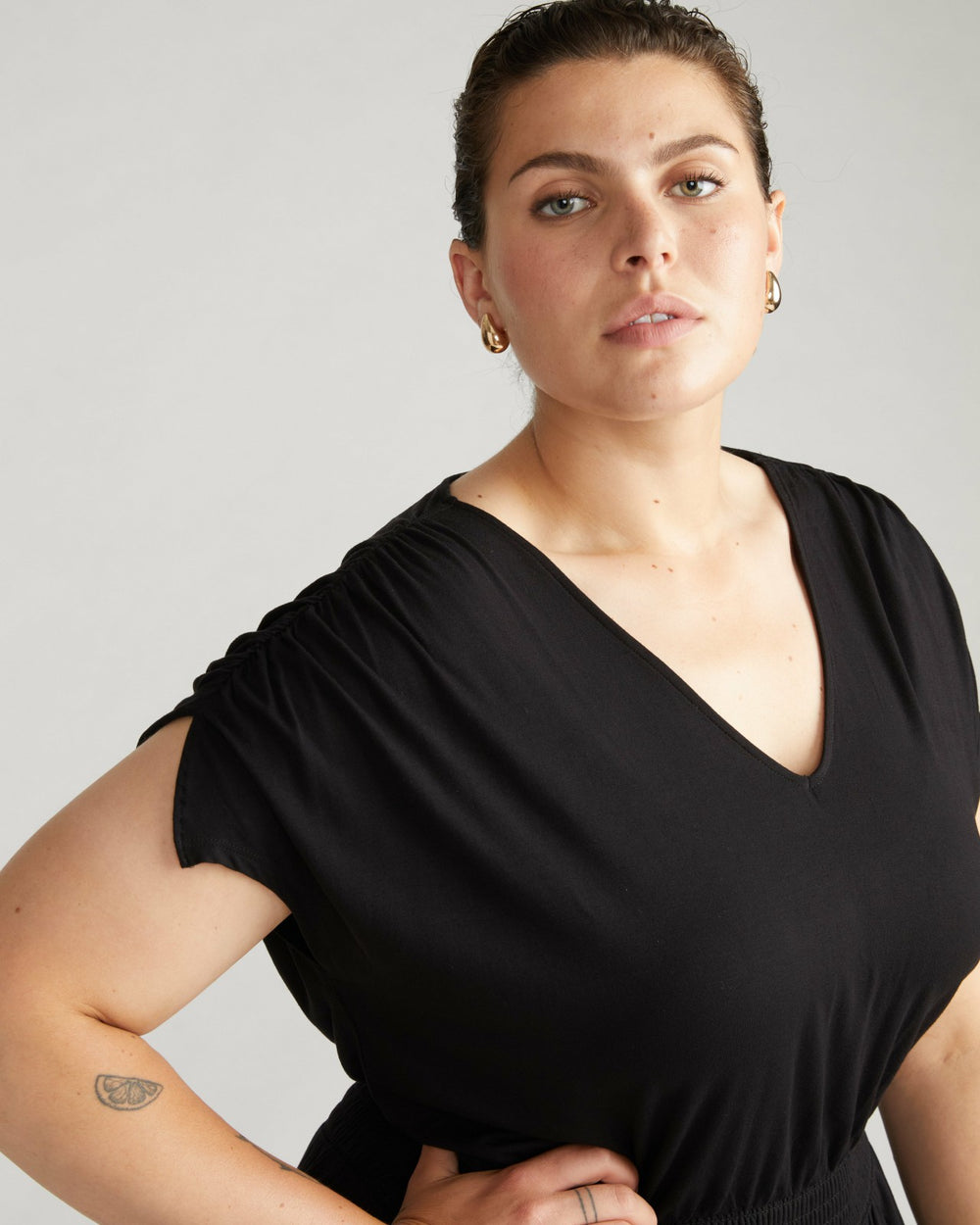 Minetta Liquid Jersey Dress - Universal Standard