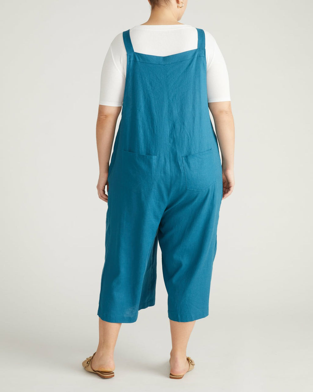 Kora Linen Blend Overalls - Universal Standard