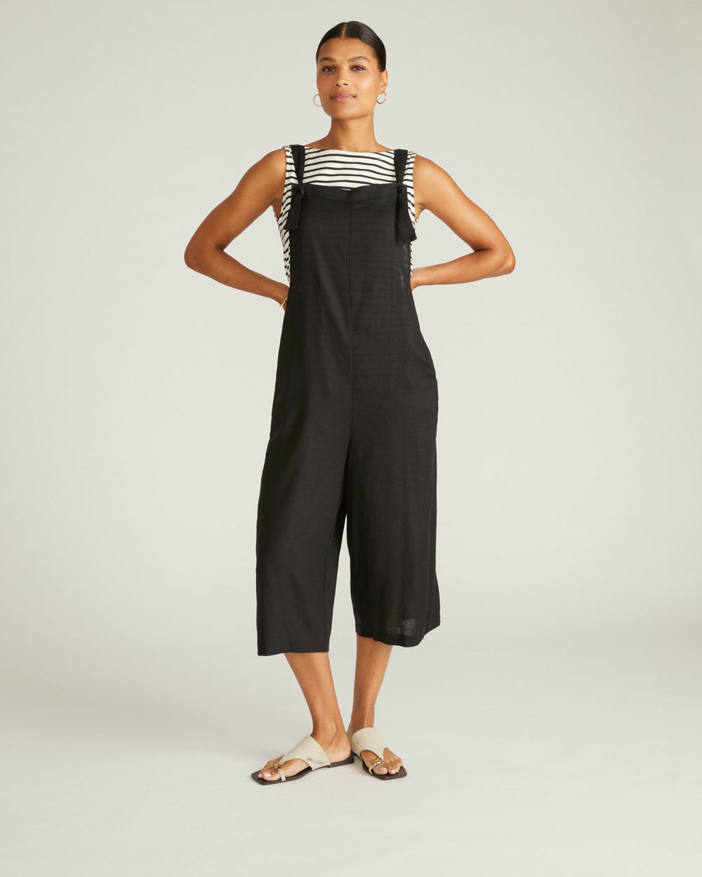 Kora Linen Blend Overalls - Universal Standard