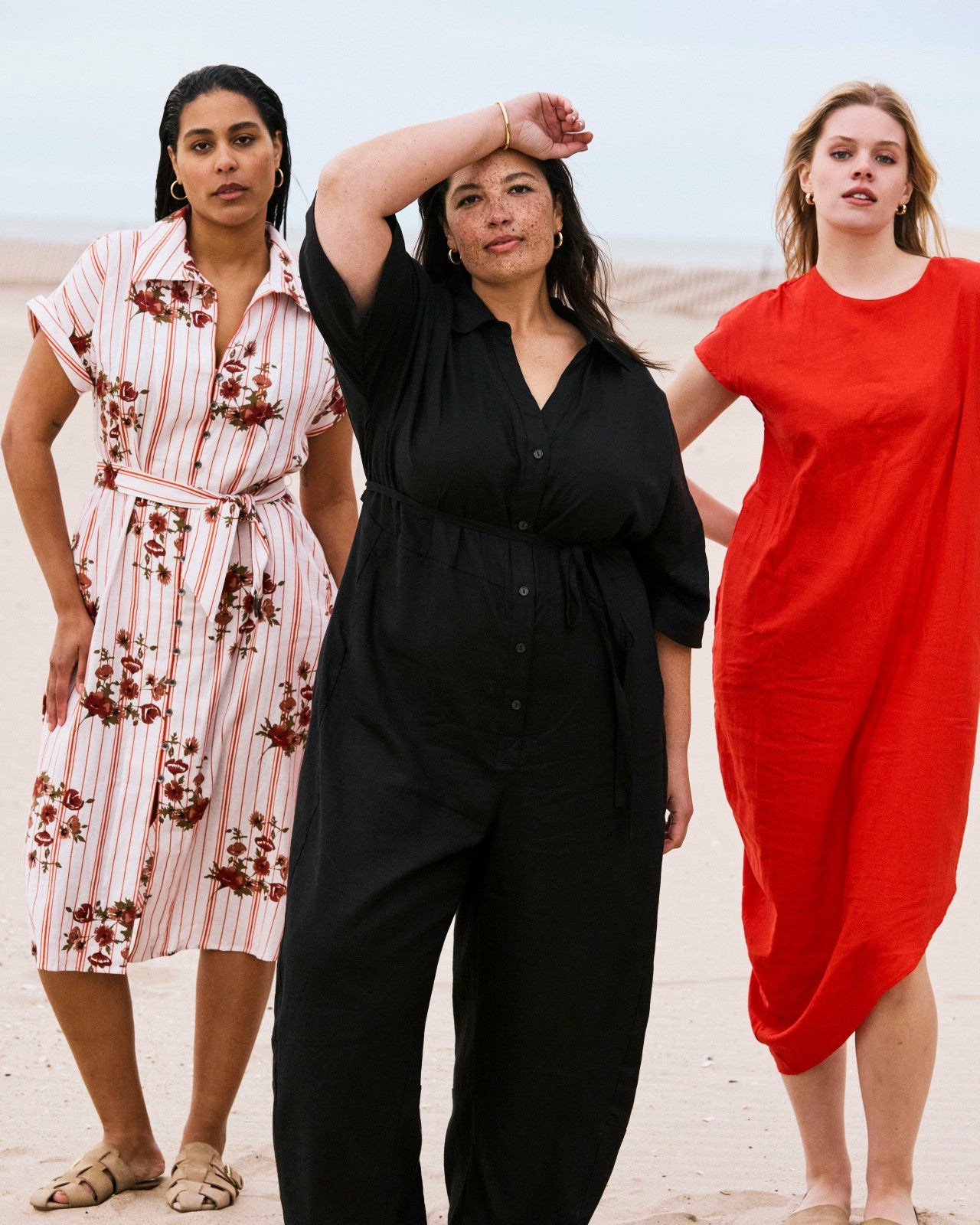 Maggie Barrel Leg Linen Blend Jumpsuit - Universal Standard