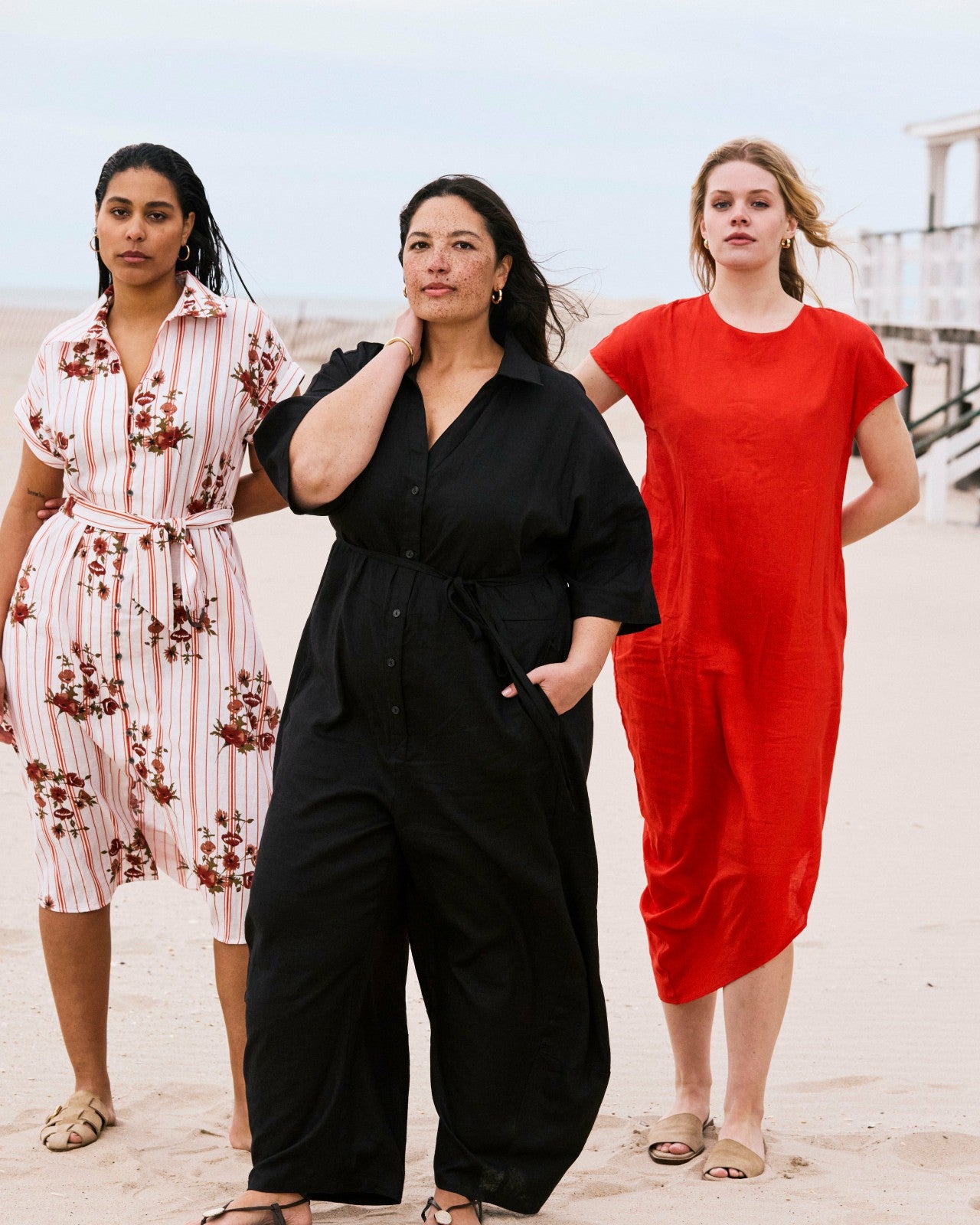 Maggie Barrel Leg Linen Blend Jumpsuit - Universal Standard