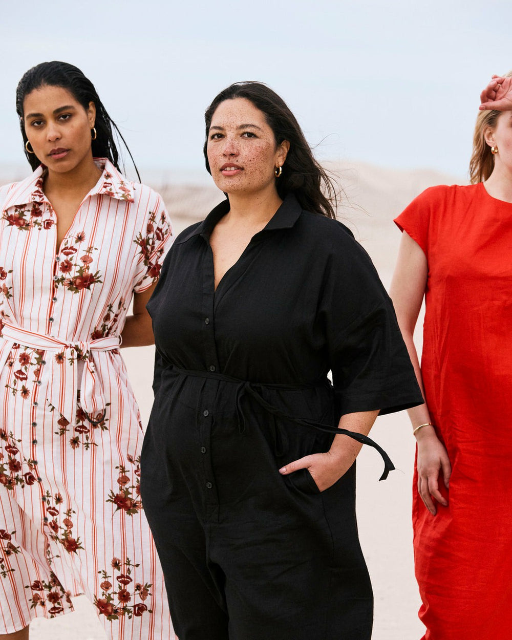 Maggie Barrel Leg Linen Blend Jumpsuit - Universal Standard