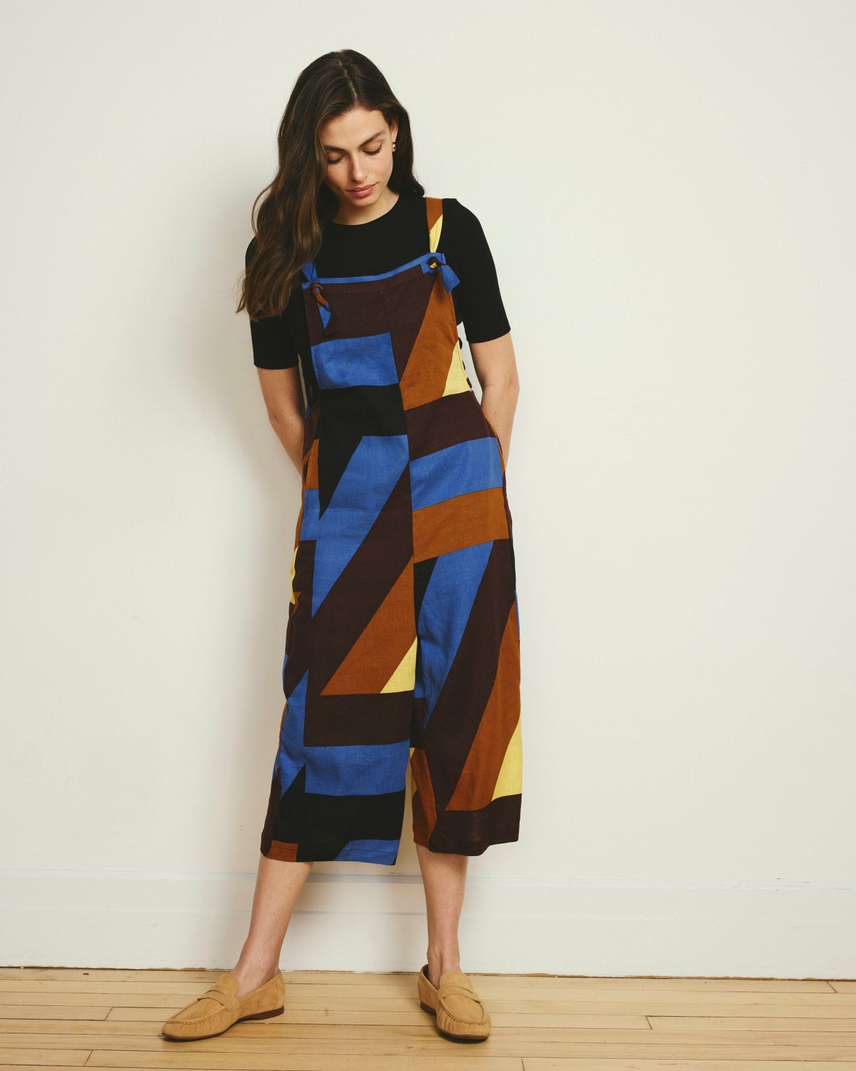 Kora Linen Blend Overalls - Universal Standard
