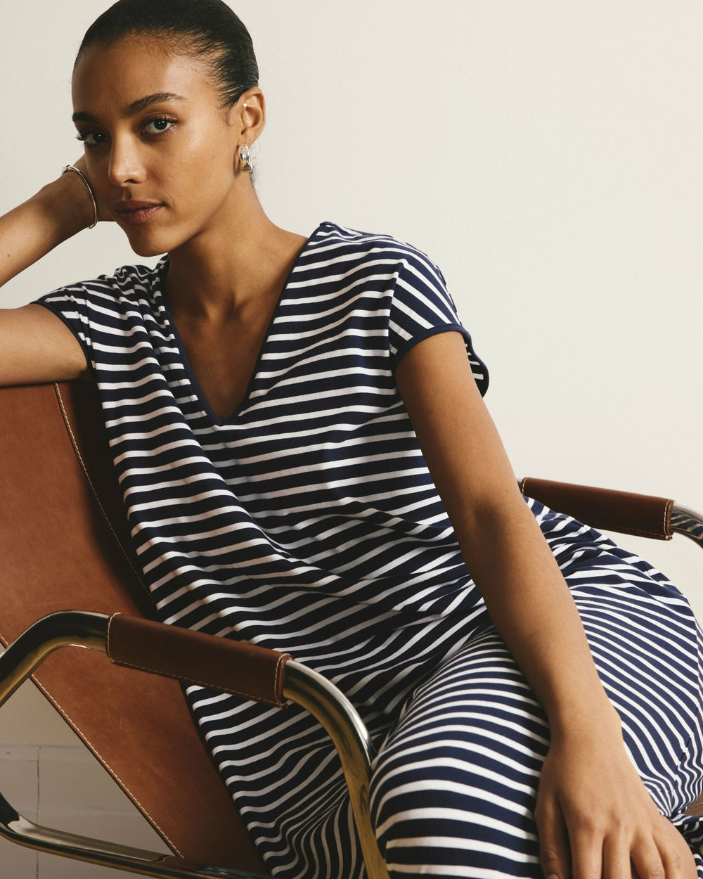 Iconic Geneva V-Neck Dress - Universal Standard