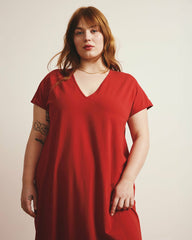Iconic Geneva V-Neck Dress - Universal Standard