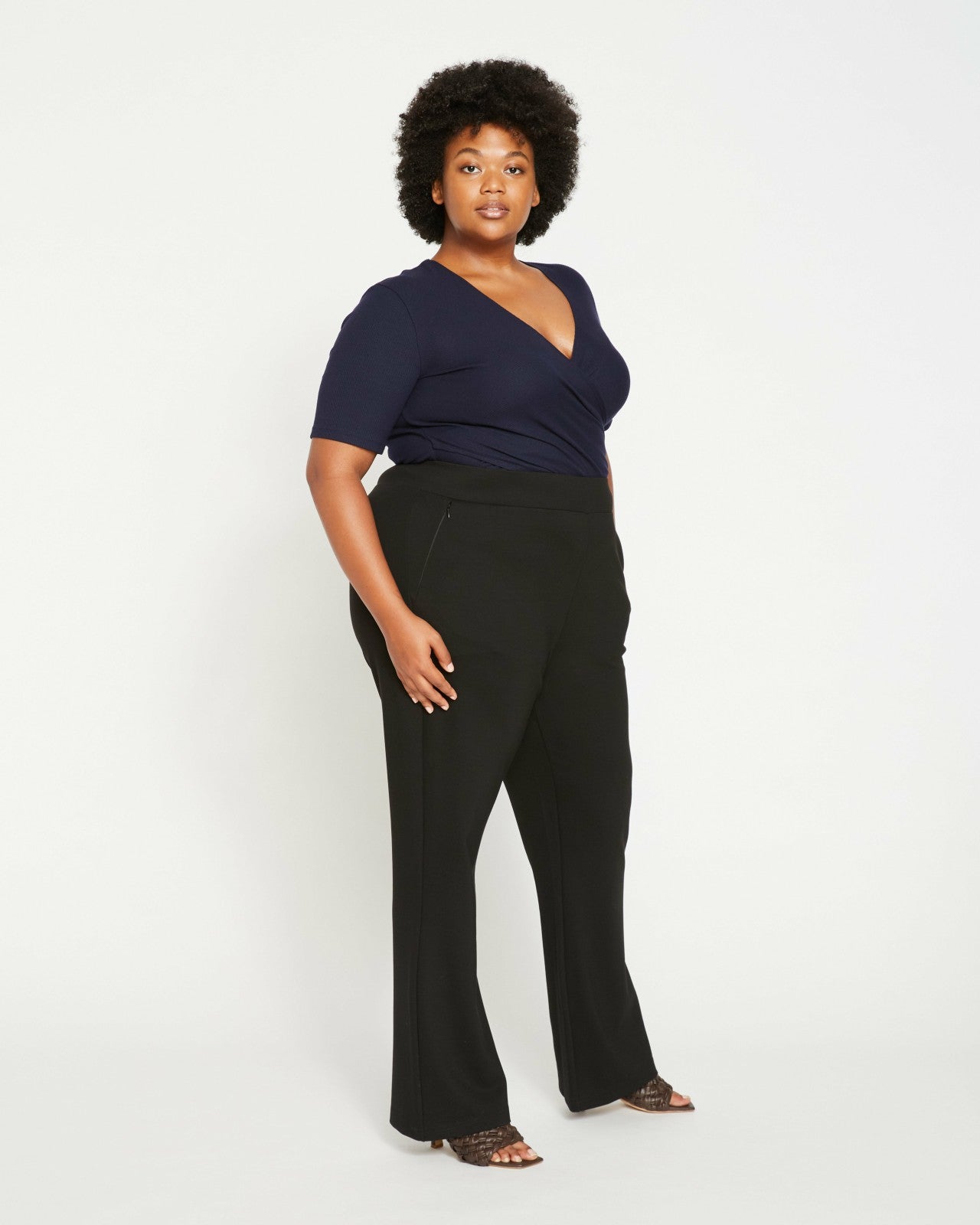 Pull On Bootcut Ponte Pants - Universal Standard