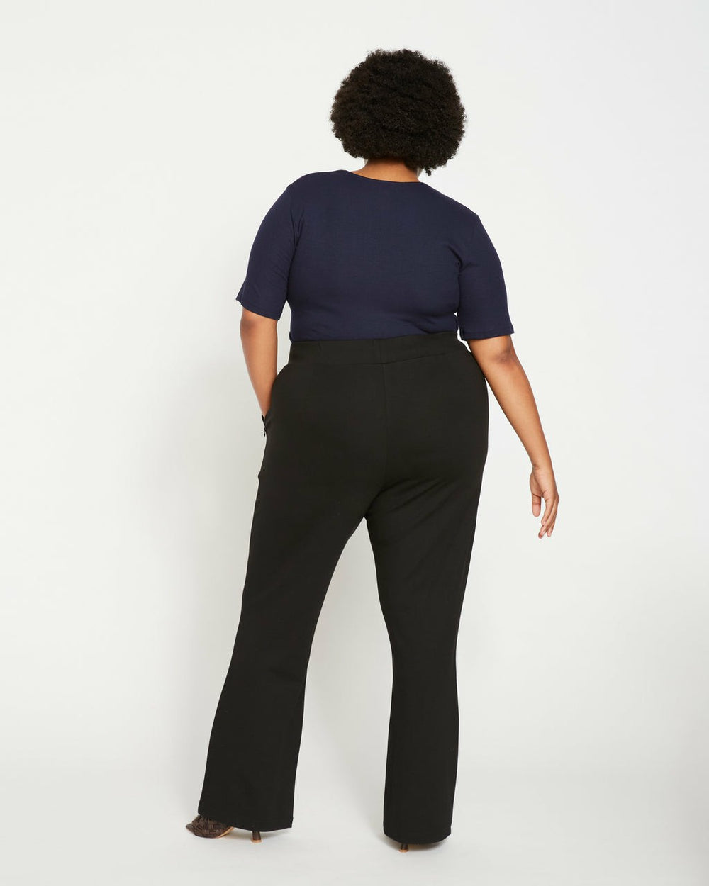 Pull On Bootcut Ponte Pants - Universal Standard