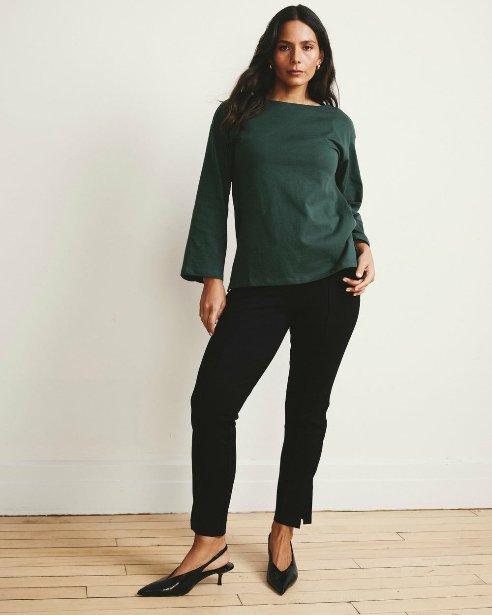 Skinny Pintuck Ponte Pants 28 Inch - Universal Standard