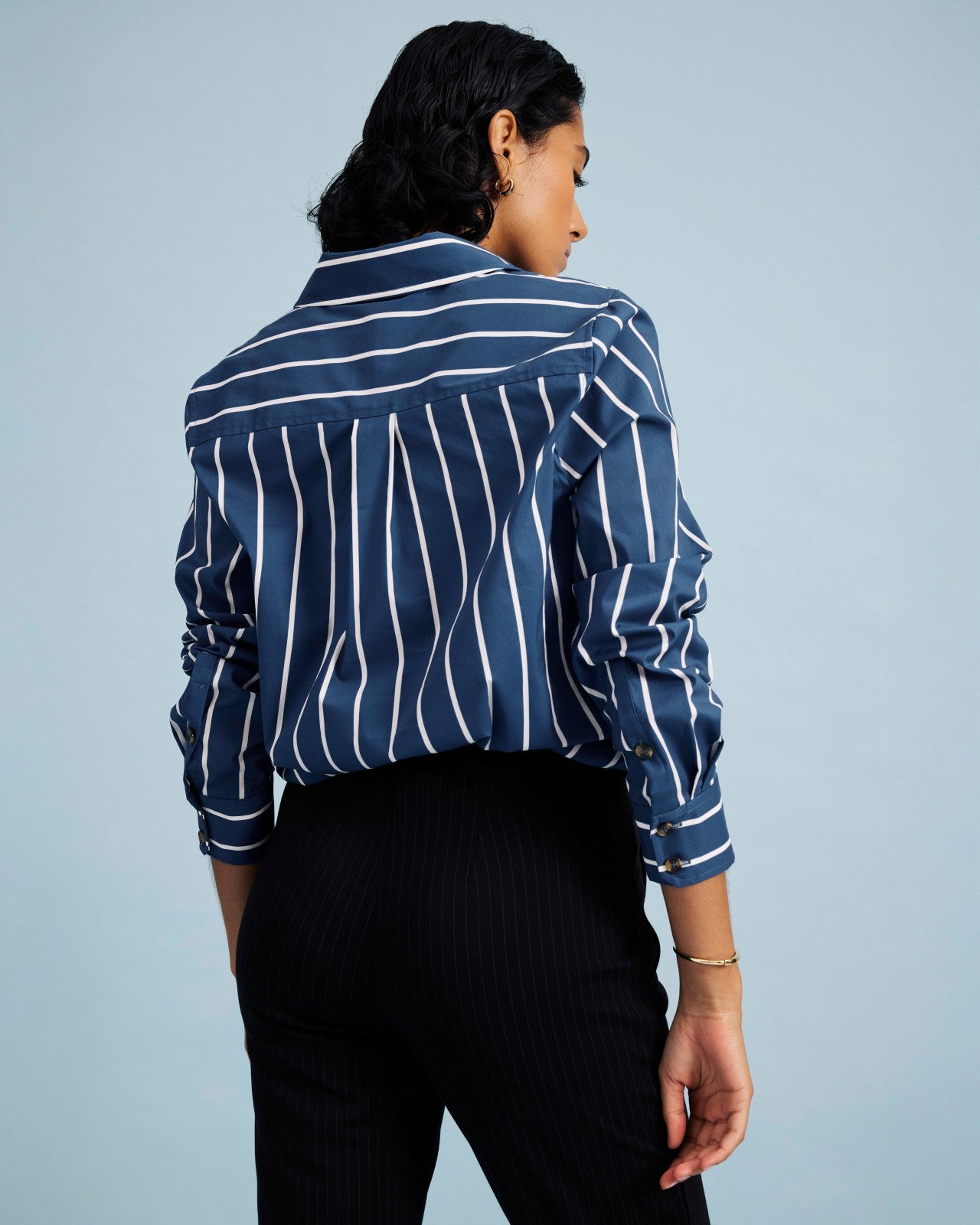 Elbe Popover Stretch Poplin Shirt Classic Fit - Universal Standard