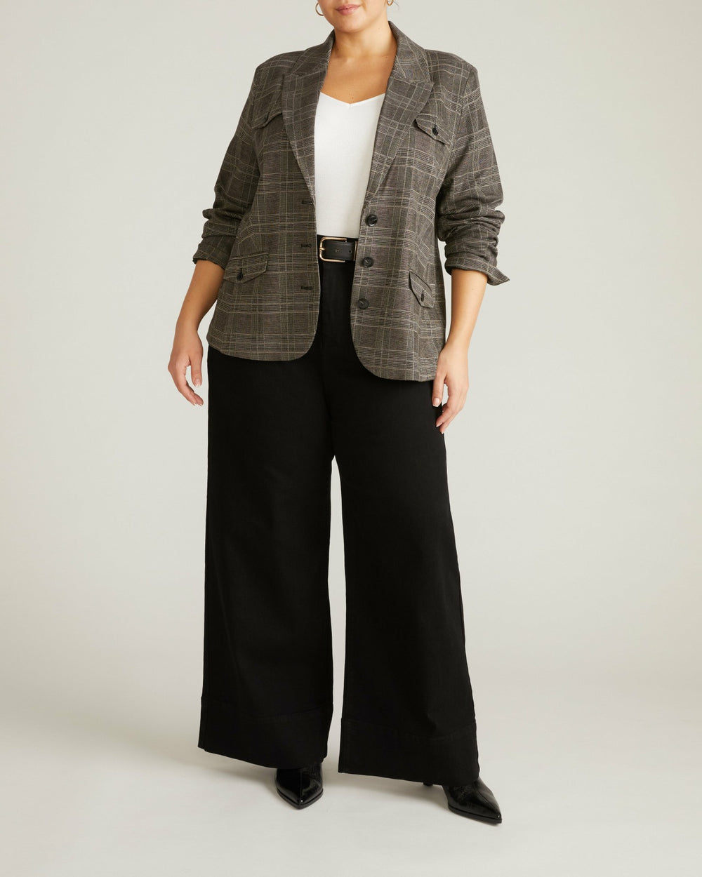 4 Pocket Ponte Blazer - Universal Standard