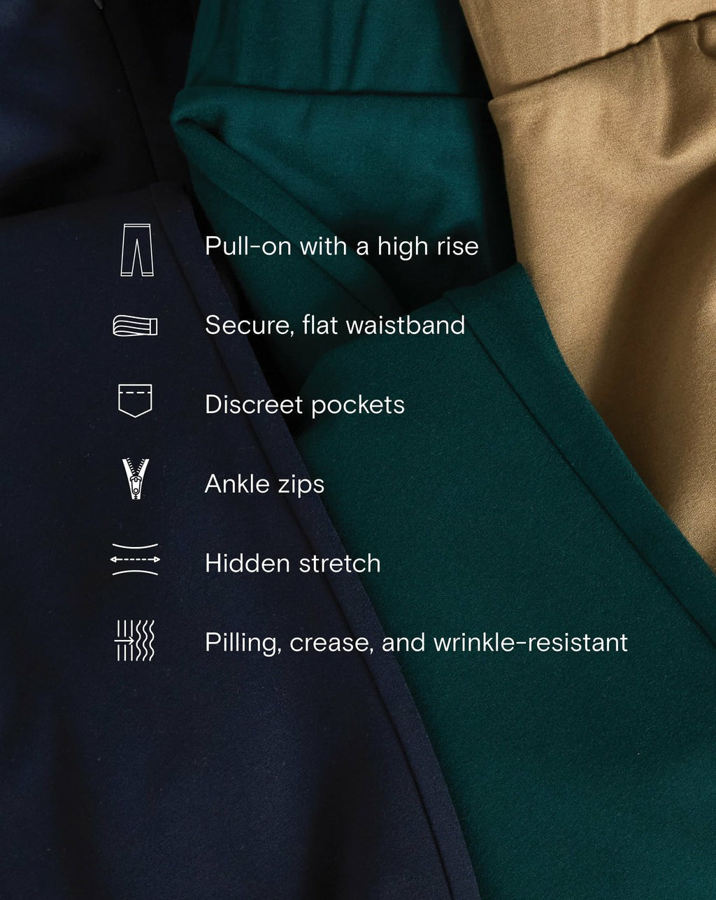 Moro Pintuck Pocket Ponte Pants - Universal Standard