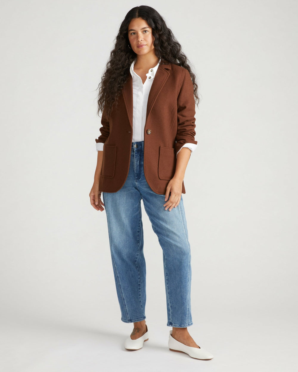 Kidjo Tailored Wool Jacket - Universal Standard