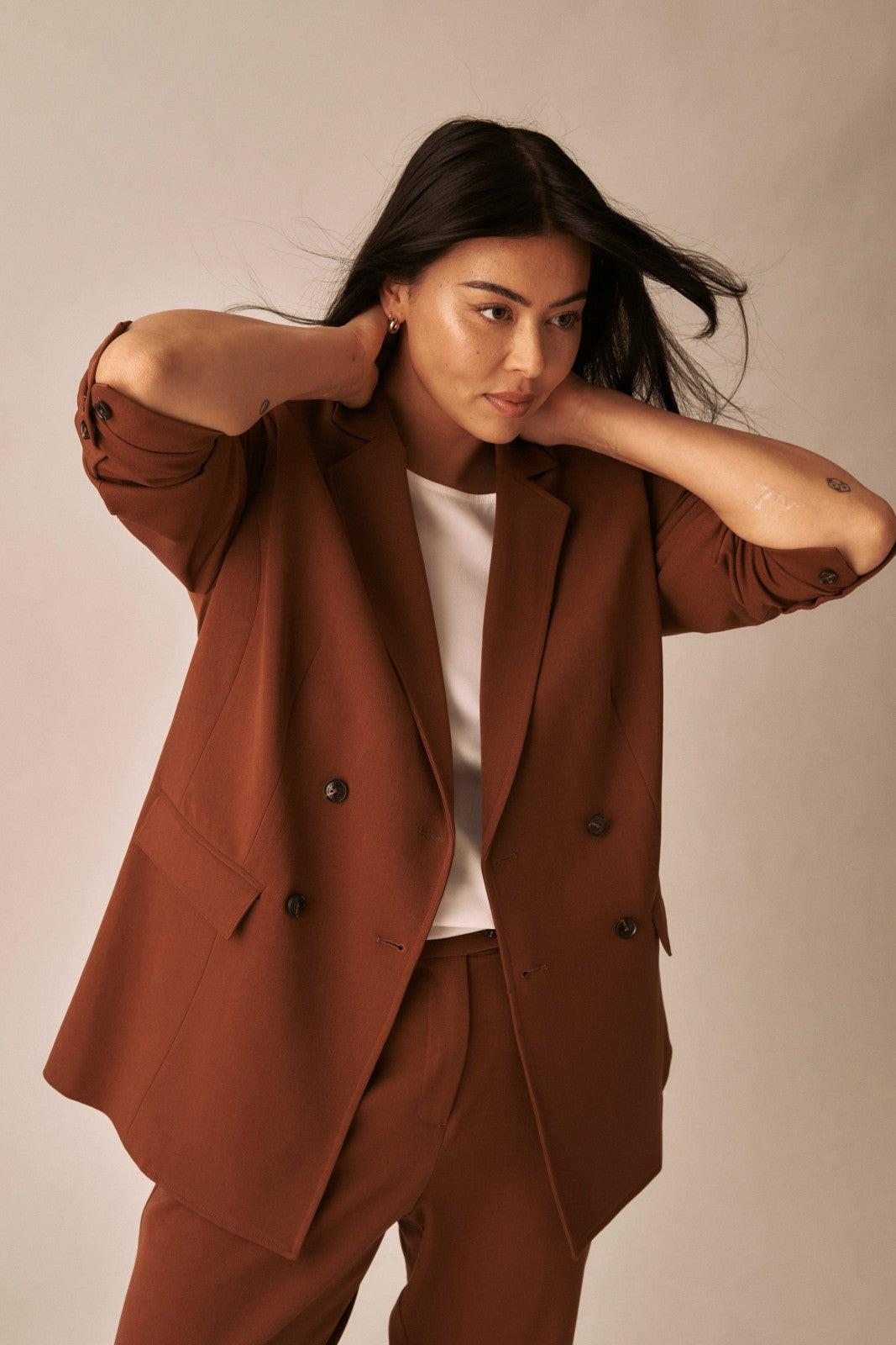 All Day Warren Double Breasted Blazer - Universal Standard