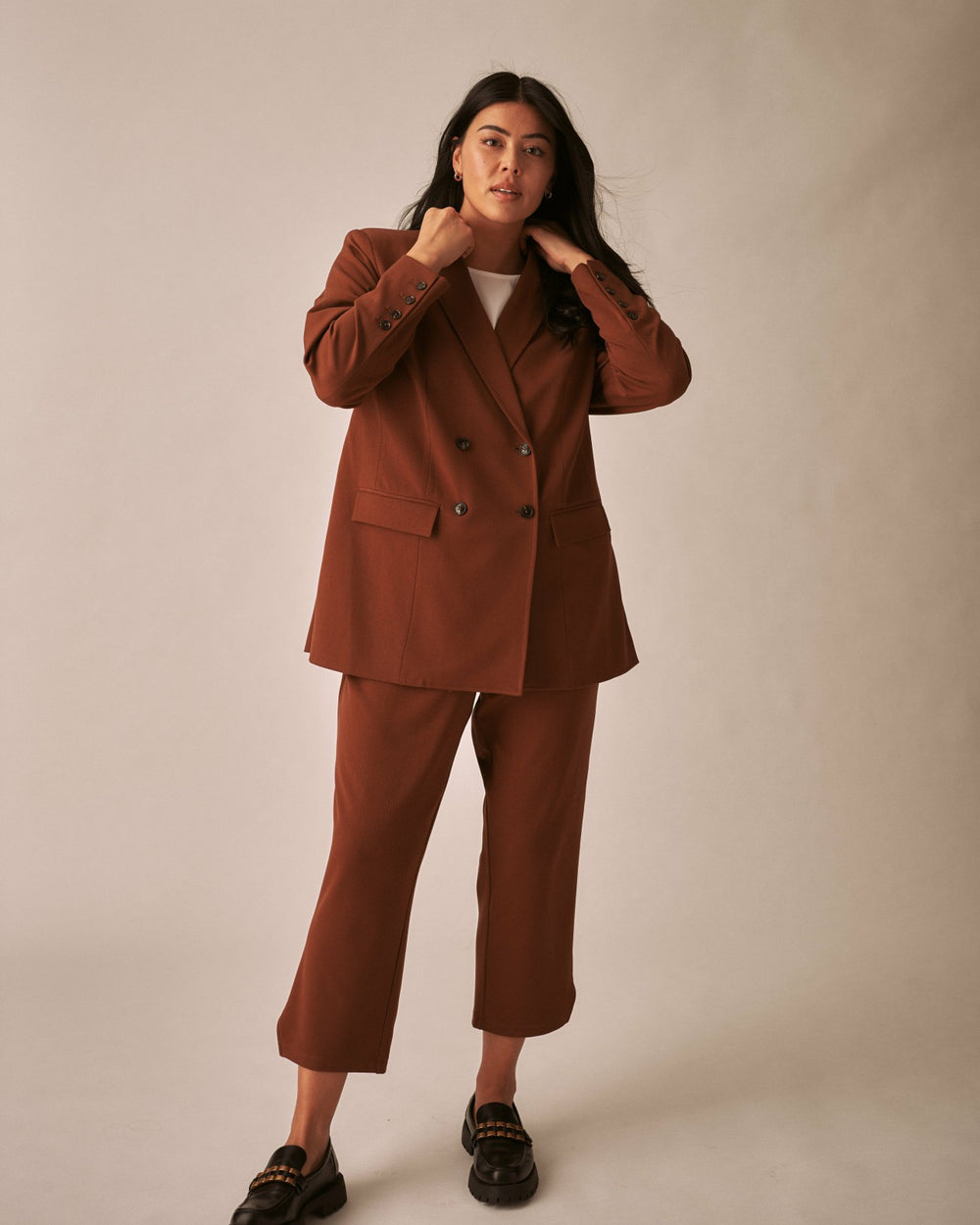 All Day Warren Double Breasted Blazer - Universal Standard