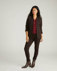 Lennox Collarless Ponte Blazer - Universal Standard