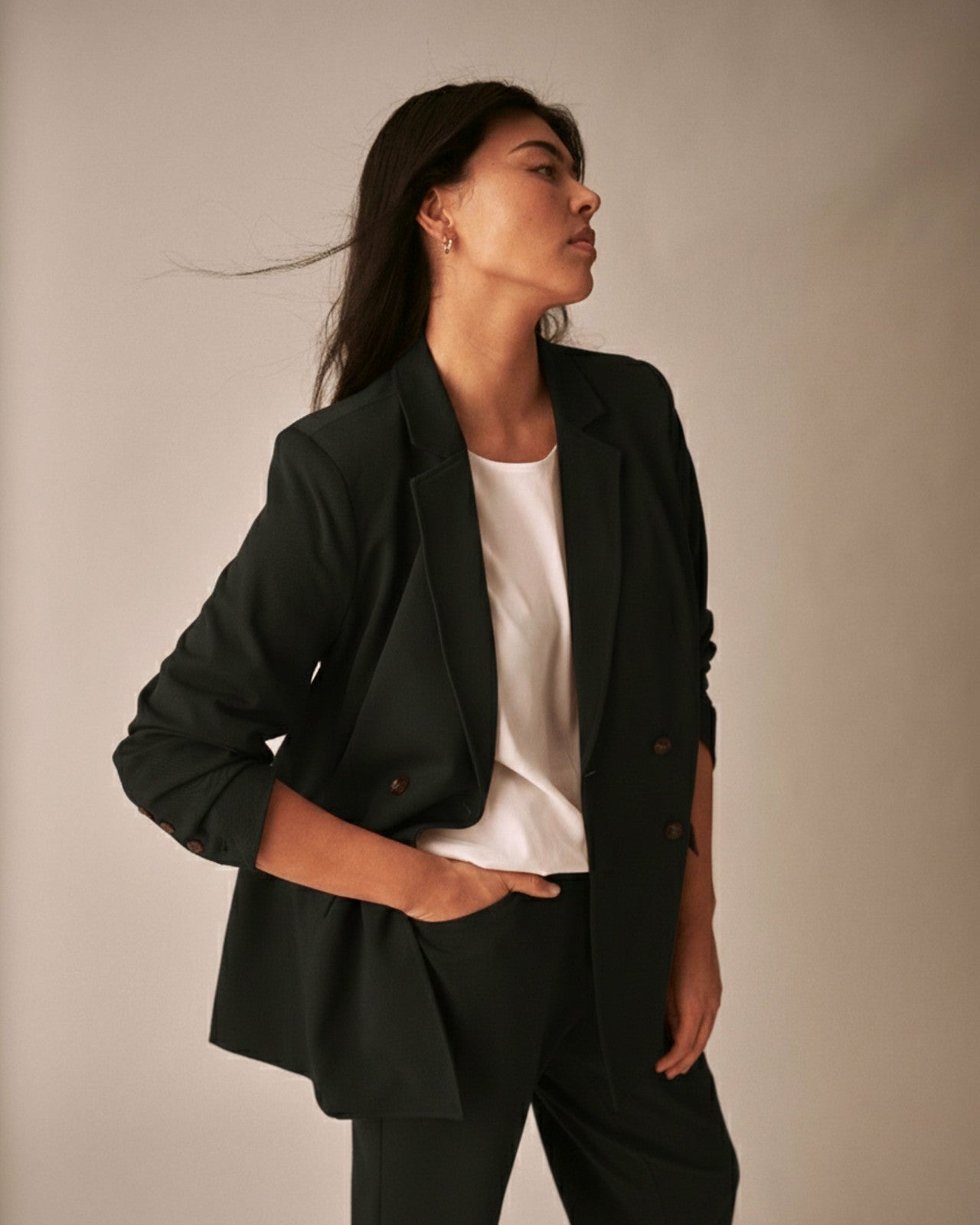 All Day Warren Double Breasted Blazer - Universal Standard