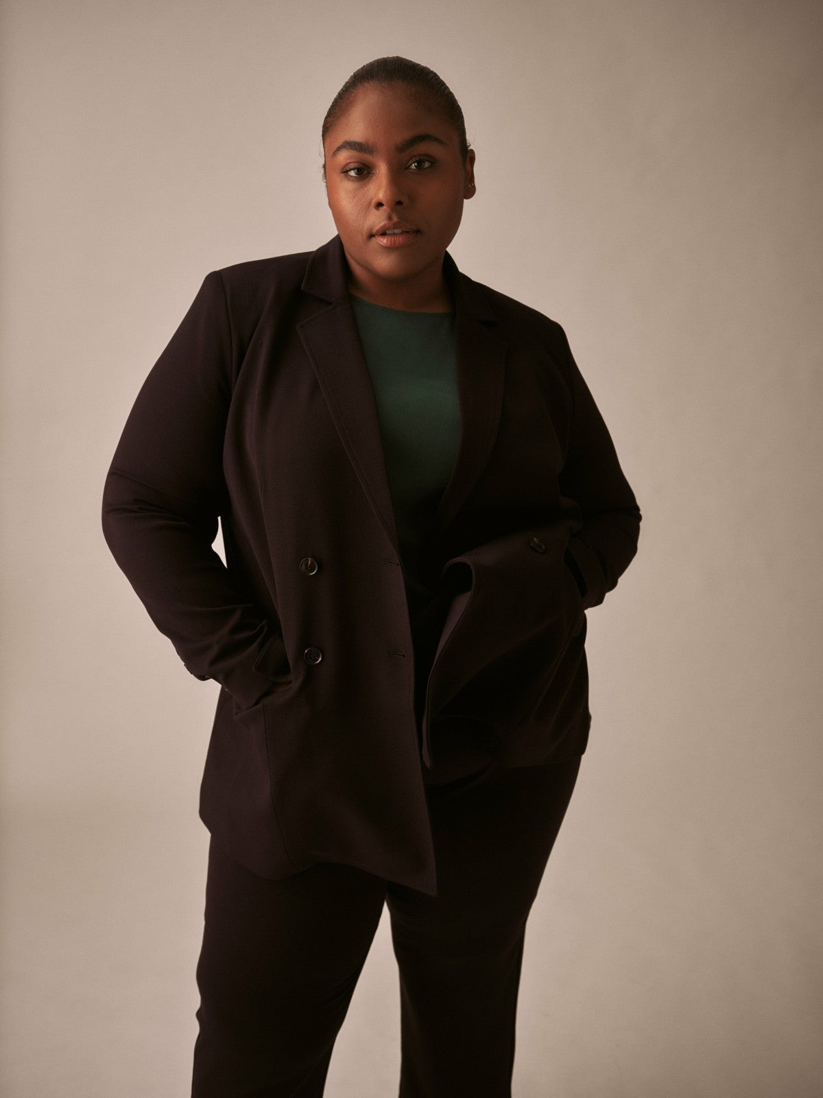All Day Warren Double Breasted Blazer - Universal Standard