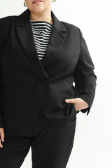 Bianca Double Breasted Ponte Blazer - Universal Standard