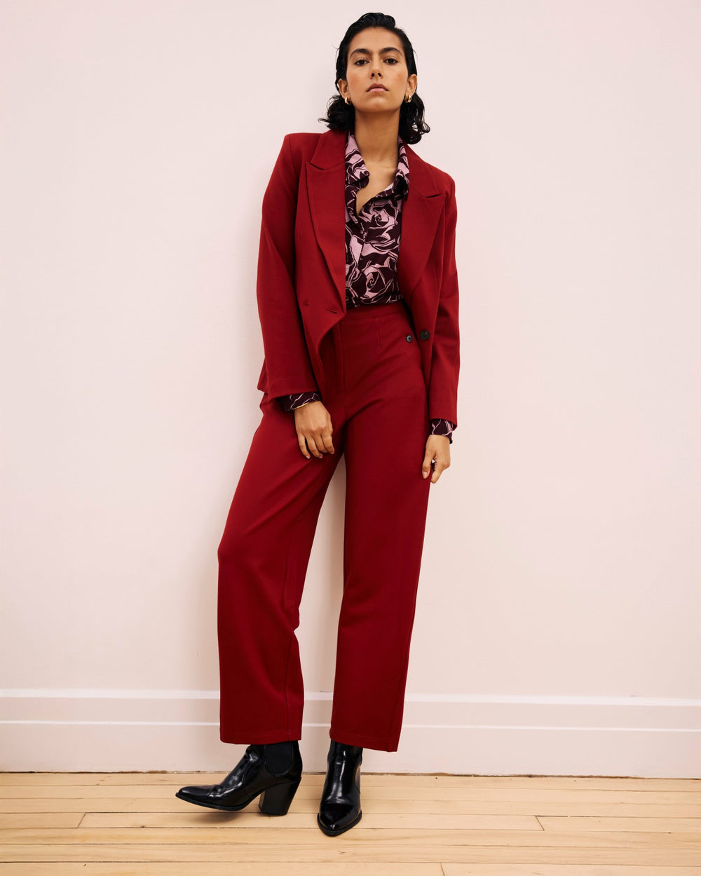Bianca Double Breasted Ponte Blazer - Universal Standard