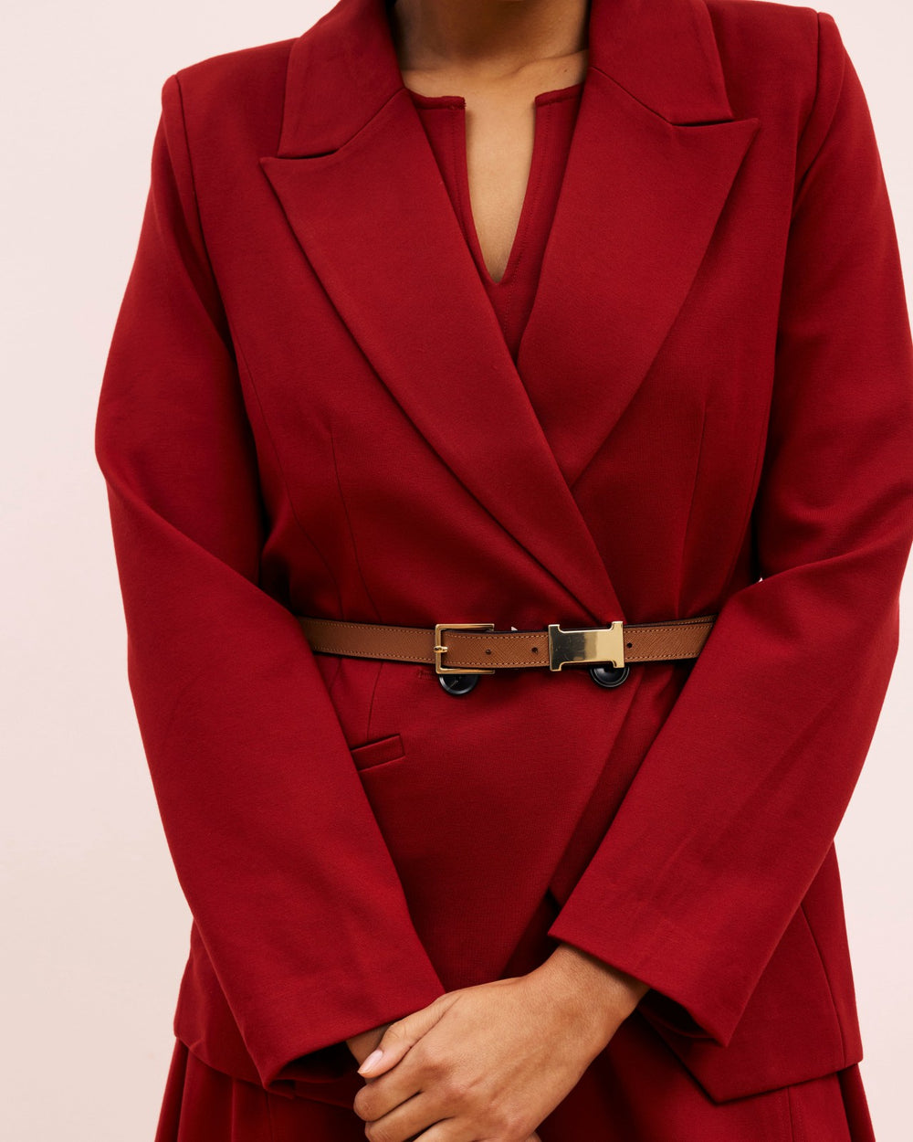 Bianca Double Breasted Ponte Blazer - Universal Standard