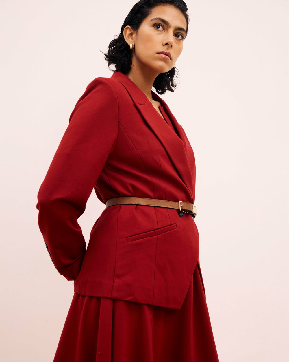 Bianca Double Breasted Ponte Blazer - Universal Standard
