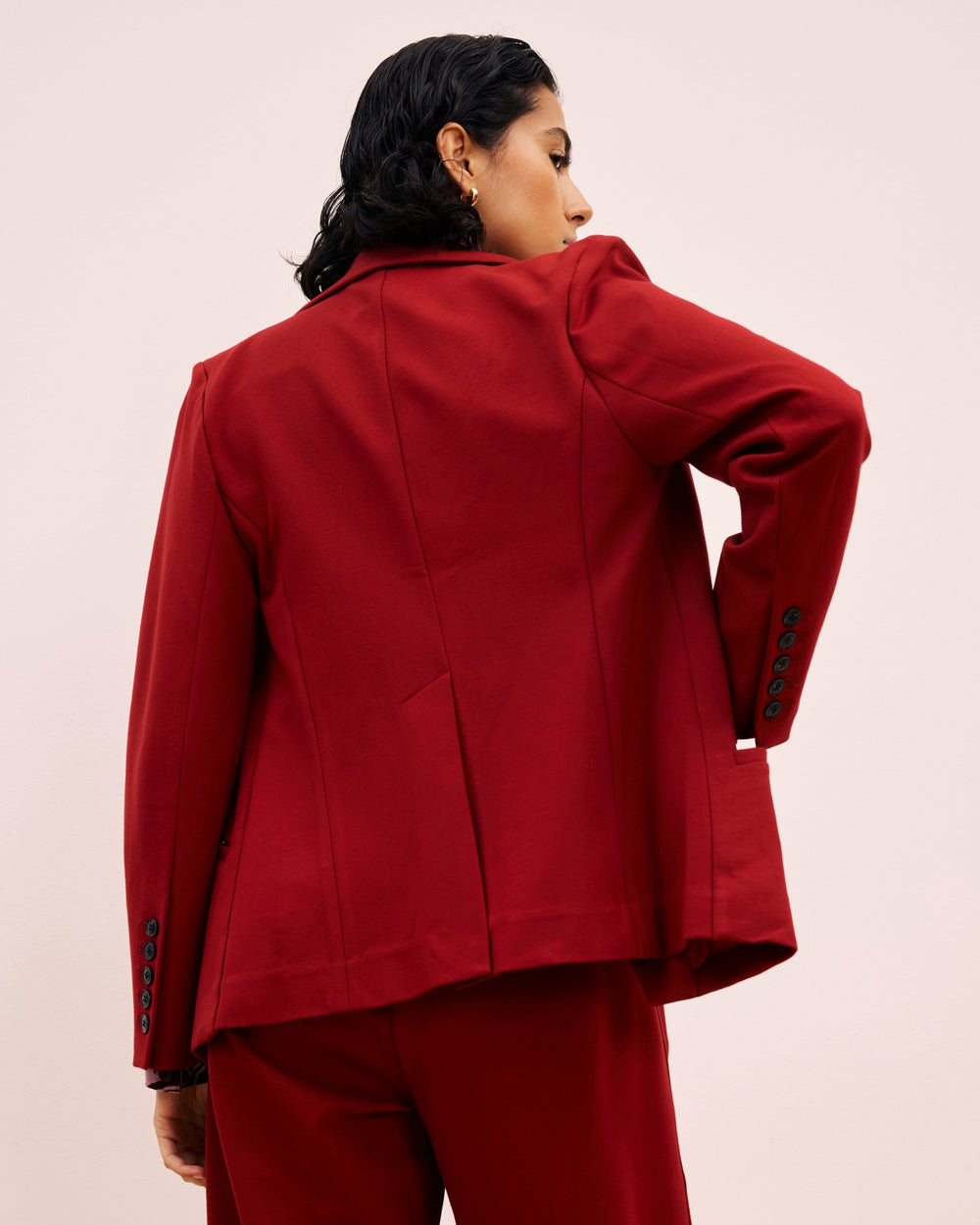 Bianca Double Breasted Ponte Blazer - Universal Standard
