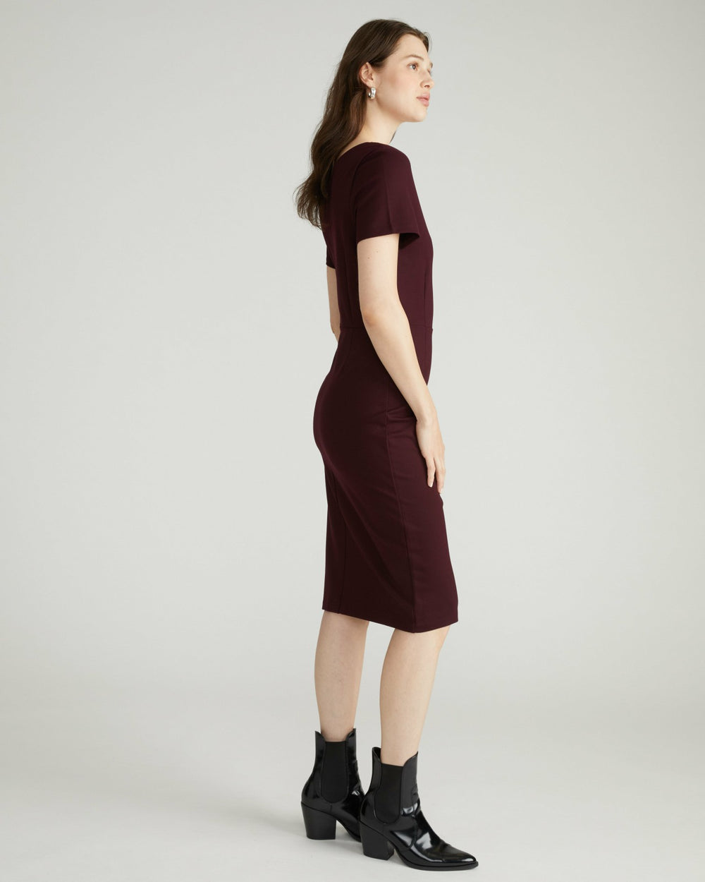 Executive V Neck Ponte Dress - Universal Standard