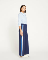 Stephanie Wide Leg Stripe Ponte Pants 30 Inch - Universal Standard