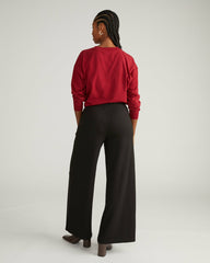 Pam Pintuck Wide Leg Ponte Pants - Universal Standard