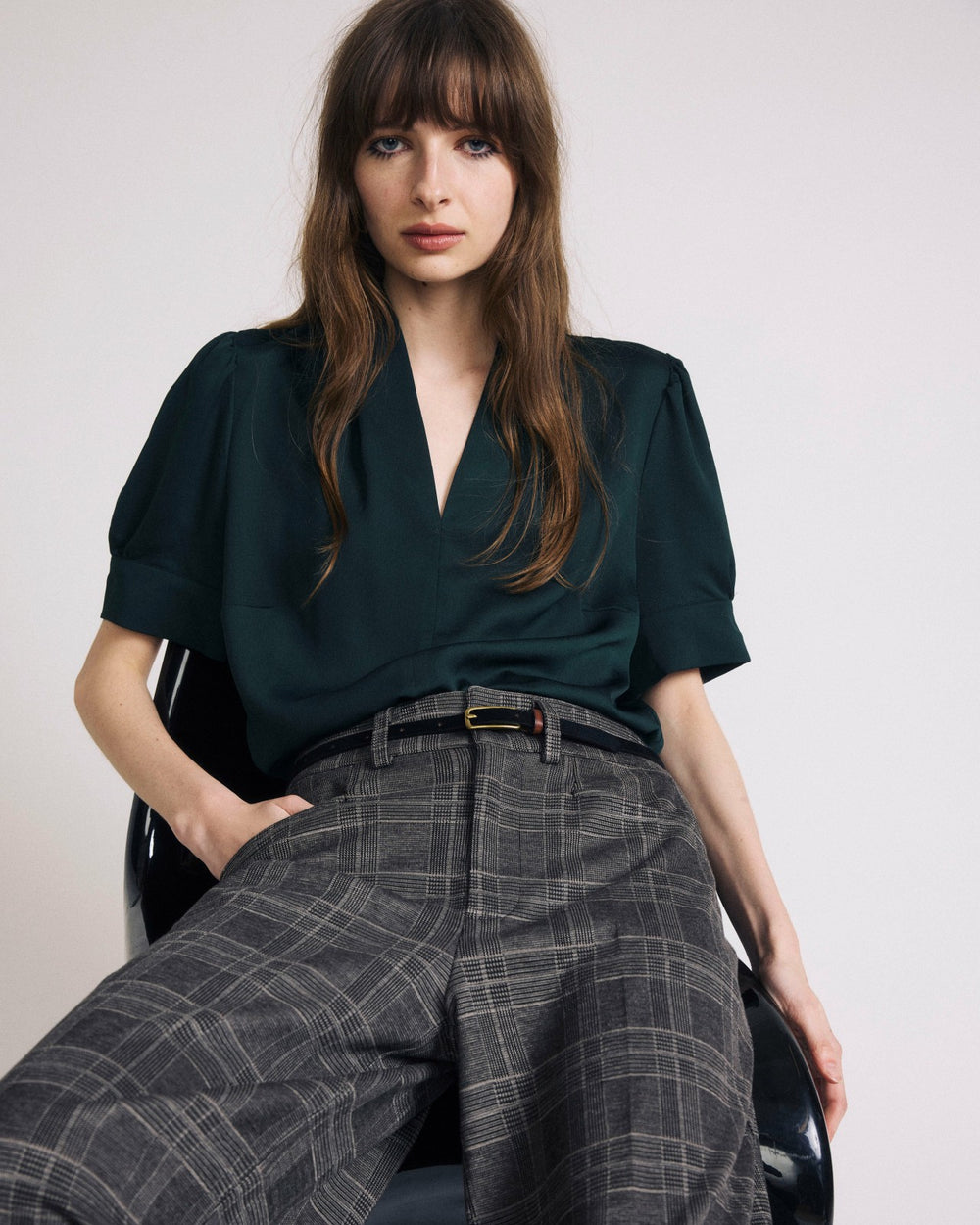 Beatrice Soft Satin Top - Universal Standard